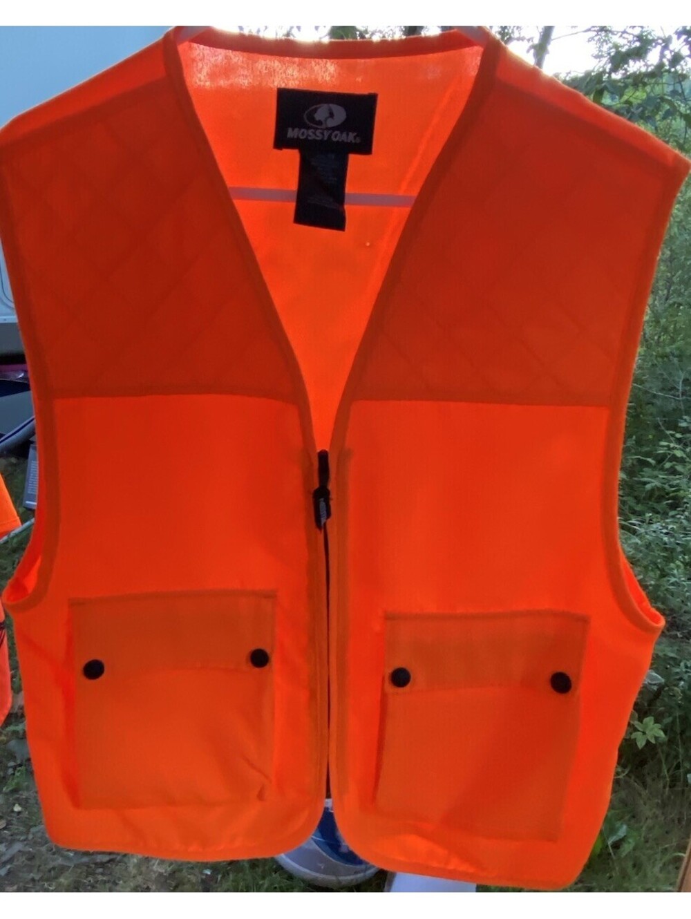 Mossy Oak Hunter Hunting Orange Hunting Vest Youth Sz 18 Boys Girls Unisex